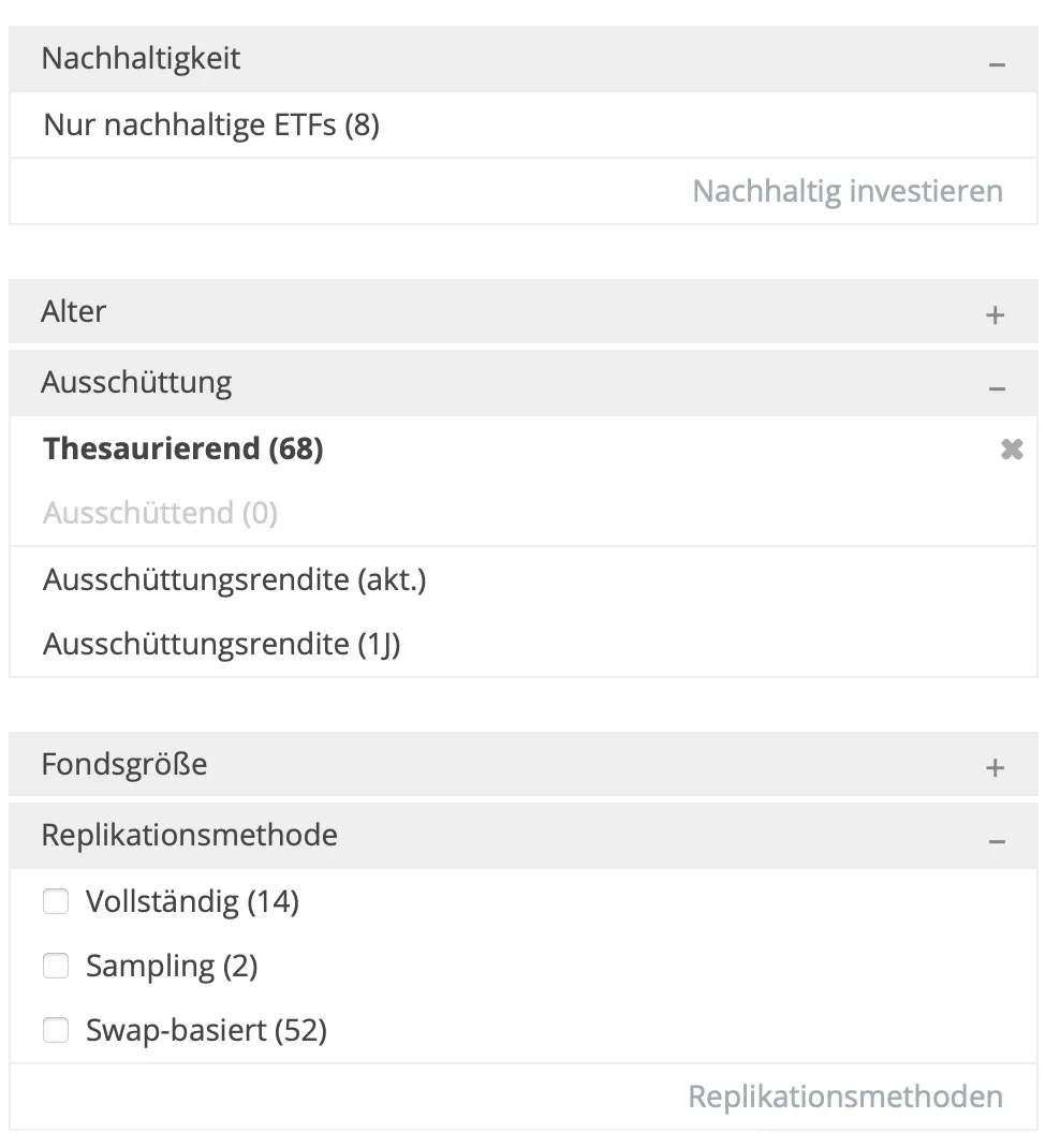 Einstellungen ändern